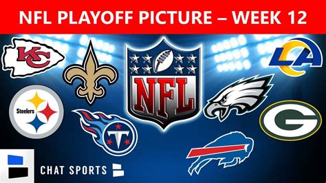 Nfl Playoff Picture Nfc Afc Wild Card Race And Standings Entering Week