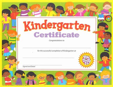 Successfully passed an online course? Pre K Certificate Templates Best Of Pre School Graduation ...