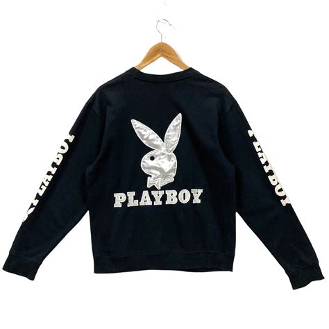 Vintage Playboy Sweatshirt Playboy Sweater Playboy Crewneck Etsy