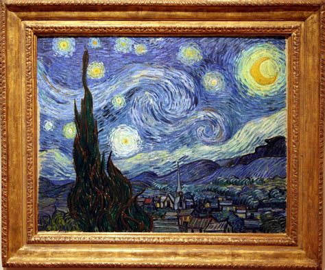 Geografía Historia Y Arte La Noche Estrellada De Vincent Van Gogh