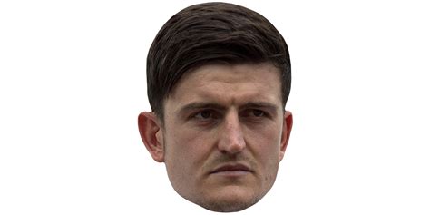 (photo by laurence griffiths/getty images). Harry Maguire Maske aus Karton - Celebrity Cutouts
