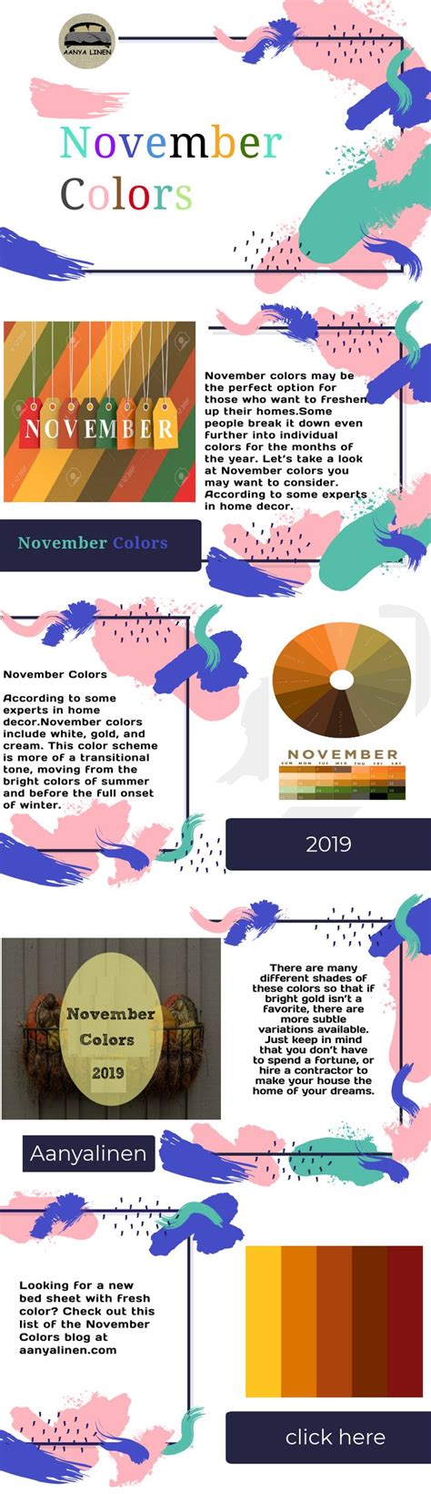 November Colors November Colors Blog Colors Colorful Decor