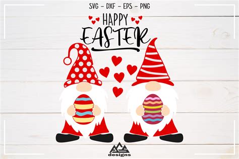 Happy Easter Gnome Svg Design By AgsDesign | TheHungryJPEG