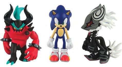 Sonic The Hedgehog Infinite Zavok Sonic 3 Action Figure 3 Pack Tomy