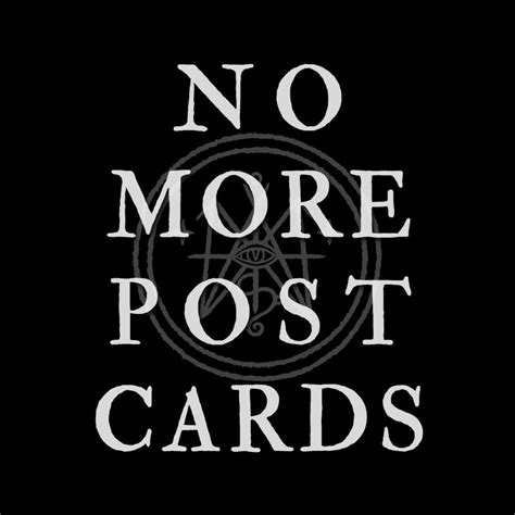 No More Postcardsweb Teufelskunst