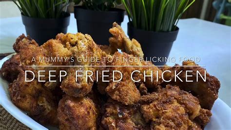 As salt with creating a moist while frying. Deep Fried Chicken Wings - YouTube