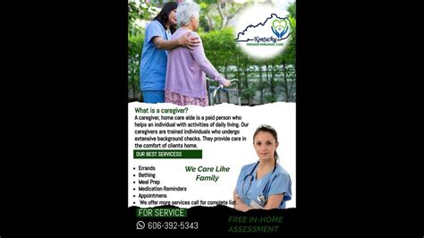 Kentucky Premier Personal Care In Home Caregivers Youtube