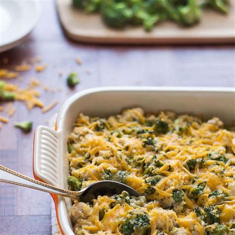 These side dish favorites go beyond steaming to show off the veggie in tasty ways. Healthy Cheesy Chicken Broccoli Rice Casserole Recipe Main Dishes with … | Chicken casserole ...