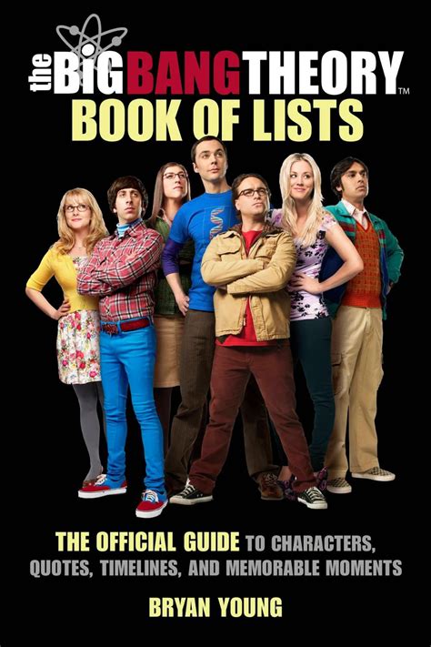 The Big Bang Theory Book Of Lists Glazbena Knjižara Rockmark