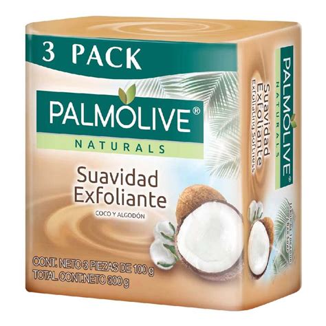 Jabón Palmolive Coco Y Algodón 100 G 3 Piezas Titán Panamá
