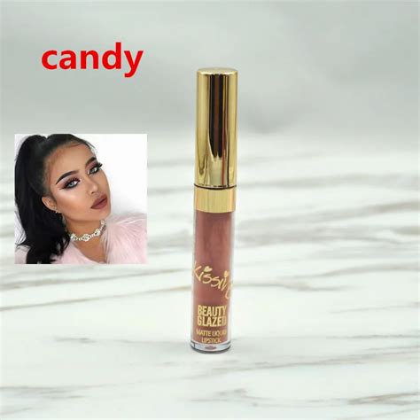 beauty glazed 6pcs set liquid matte lipstick easy to wear long lasting lip gloss waterproof nude
