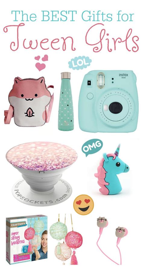 But there are some cool options that won't break the bank, and don't necessarily involve staring at a screen. The BEST Gift Ideas for Tween Girls