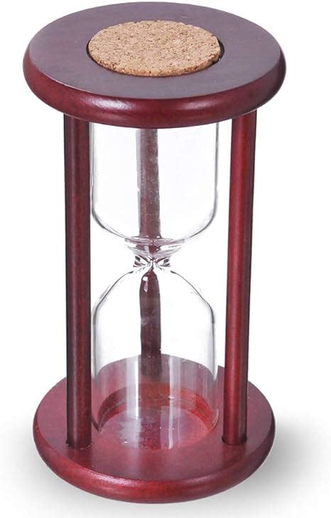 Empty Hourglass Sand Timer Woodden Frame Without Sand Uk