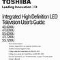 Toshiba 55l621u User Manual