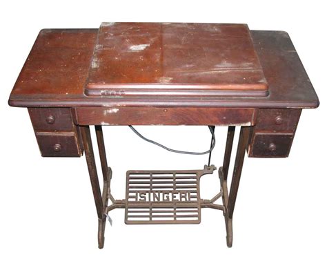 I just wanted to turn it into an antique sewing machine table, because that's a project that doesn't require a seam ripper. Antique Singer Sewing with Machine Table | Olde Good Things