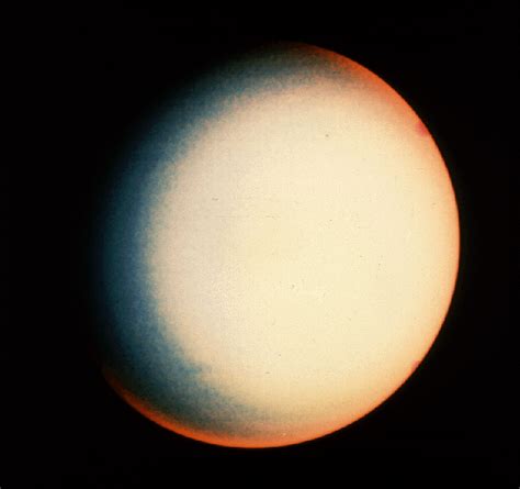 Uranus is similar in composition to neptune, and both are of different chemical composition to the larger gas. Uranus - Voyager 2