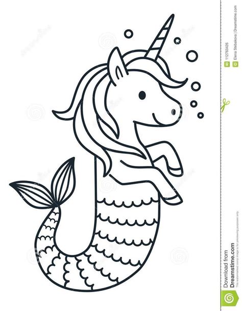 You can also find some zentangle art here, that many people also call groovy animals. 38 Coloring Page Mermaid Unicorn | Mermaid coloring book ...