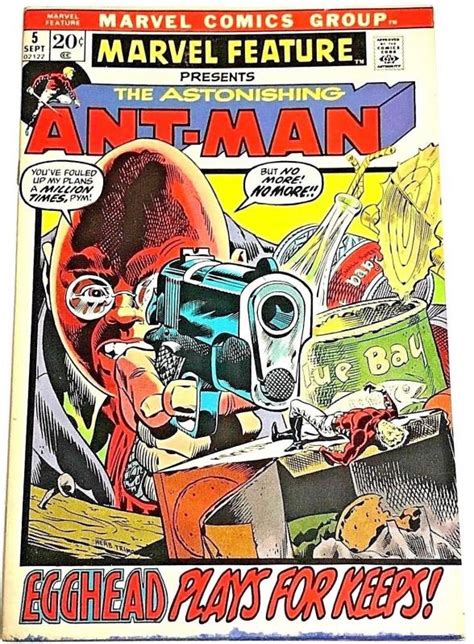 Marvel Feature5 Vgfn 1972 Ant Man Bronze Age Comics Comic Books
