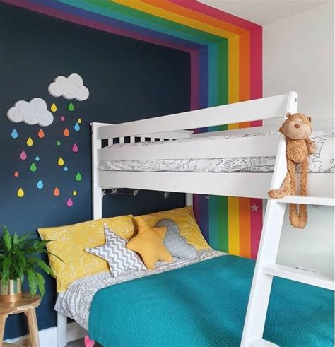 Beautiful Rainbow Themed Kids Bedroom Ideas And Inspo From Instagram