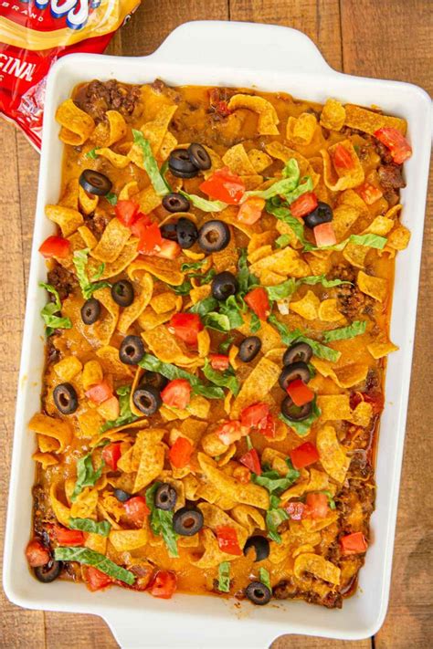 Taco Casserole Is An Easy Quick Weeknight Dinner With Tons Of Mexican
