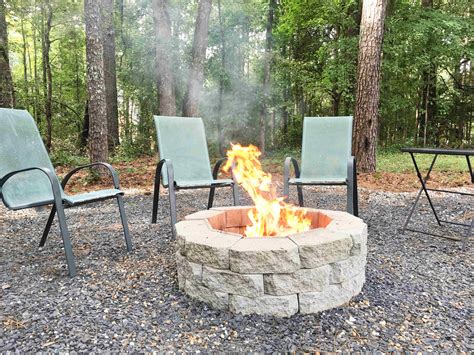 How To Make A Diy Fire Pit In Your Backyard Building Our Rez