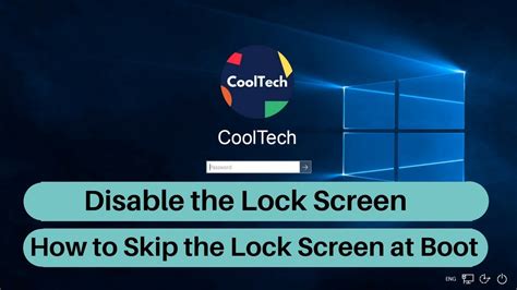 How To Disable The Lock Screen In Windows 10 Youtube