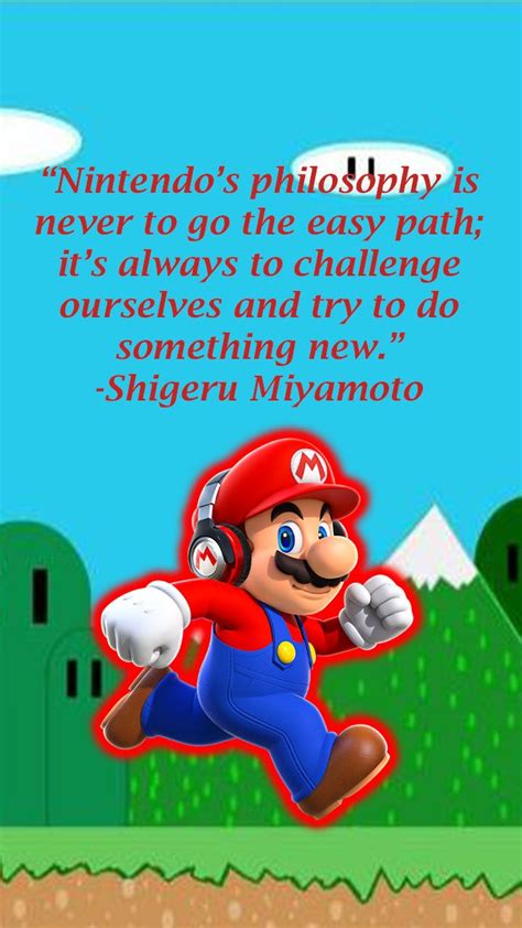 Nintendo Phone Background Shigeru Miyamoto Mario Quotes Video Game