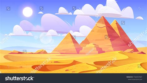 Cartoon Pyramid Images Stock Photos And Vectors Shutterstock
