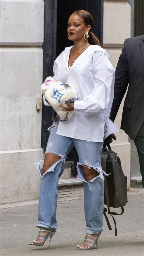 Singer And Fashion Designer Rihanna Did Her Fashion Research With This
