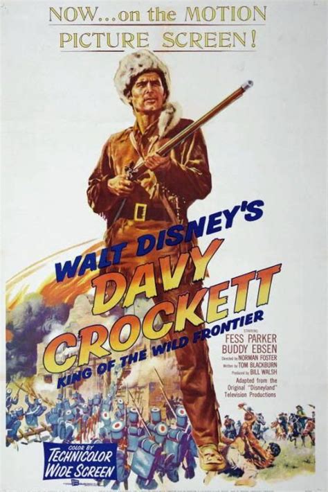 Images Of Fess Parker In The Wdw Movie The Alamo Davy Crockett Alamo