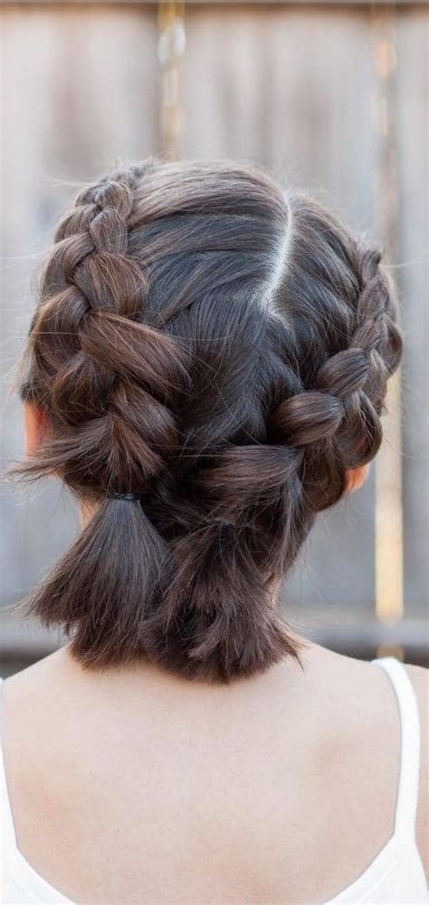 28 Braided Pigtail Braids For Short Hair You Will Love For 2021 Short