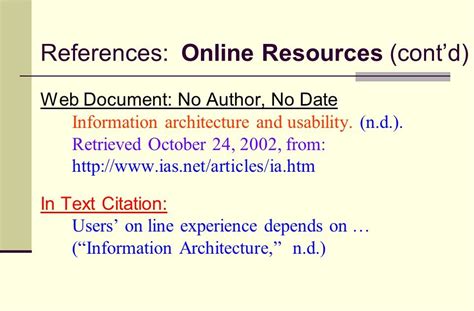 Apa In Text Citation Online
