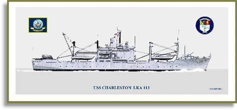 Uss Charleston Lka 113 Print Amphibious A F