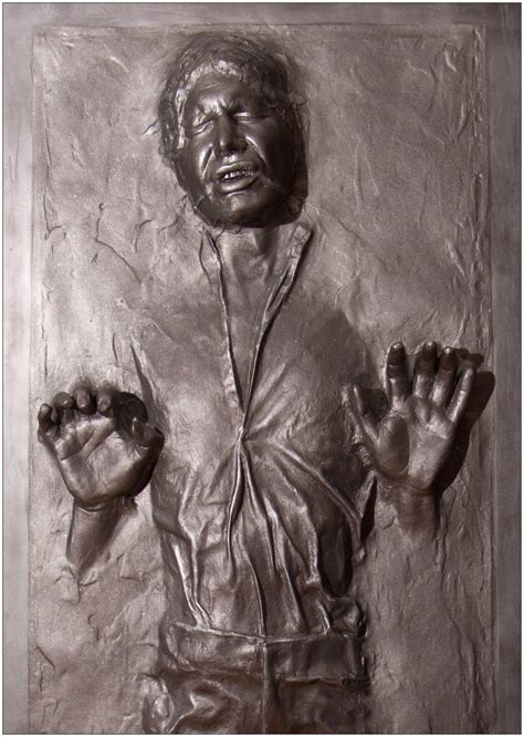 Han Solo Frozen In Carbonite Large Poster Art Print T A0 A1 A2 A3 A4