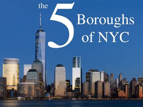 The 5 Boroughs Of Nyc