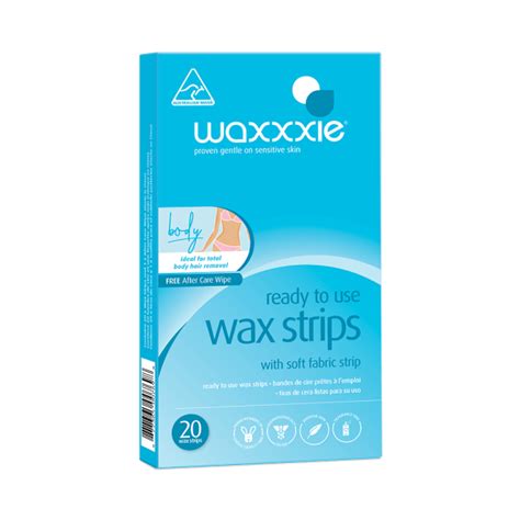 Waxxxie Ready To Use Sensitive Wax Strips For Body Waxxxie Australia