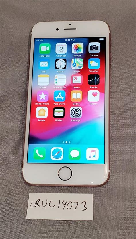Apple Iphone 6s Atandt Rose Gold 128gb A1633 Lrvc14073 Swappa