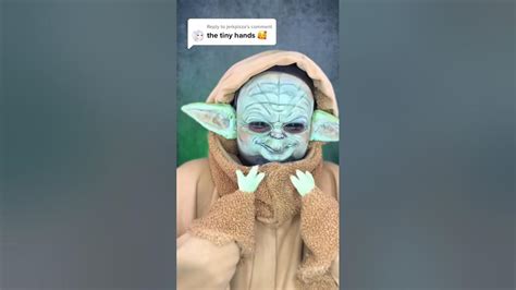 Saying Goodbye To Baby Yoda Makeup 😞 Makeupremoval Takeoffmymakeup