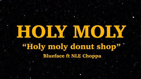 Blueface - Holy Moly (Lyrics) "Holy Moly Donut shop" ft NLE Choppa | We