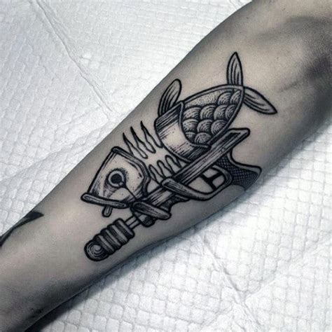 Check spelling or type a new query. 80 Pistol Tattoos For Men - Manly Sidearm Designs