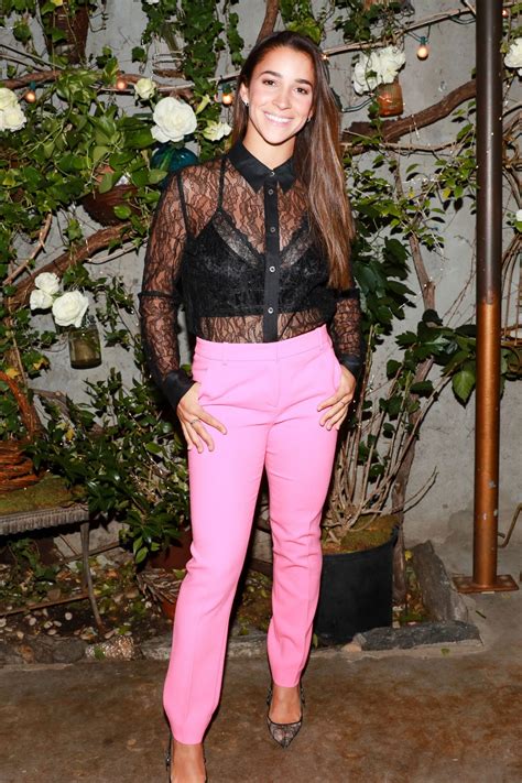 Aly Raisman Aeriereal Role Models Dinner Party In New York