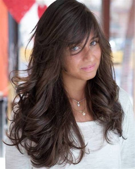 When you make some different with your hairstyles, you can try adding layered to you long hair, and there are 35 examples for long layered cuts. 30 Side-Swept Bangs to Sweep You off Your Feet