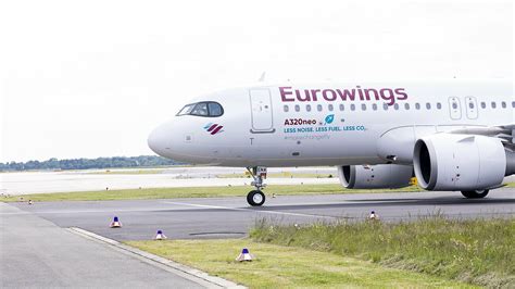 Eurowings Debuts The Airbus A320neo On Its Düsseldorf Mallorca Route