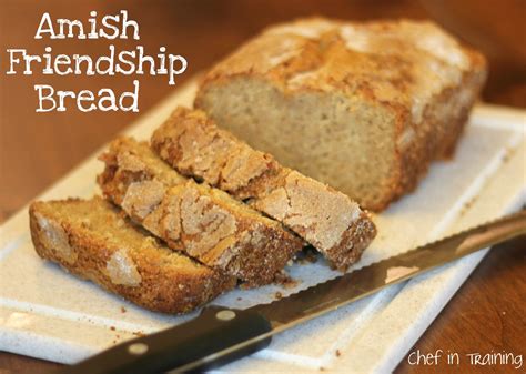 Amish Friendship Bread With Printable Version Chef In Training