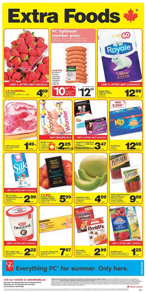 Extra Foods Canada Flyer Hot Deals May 26 June 1 2022 Shopping Canada