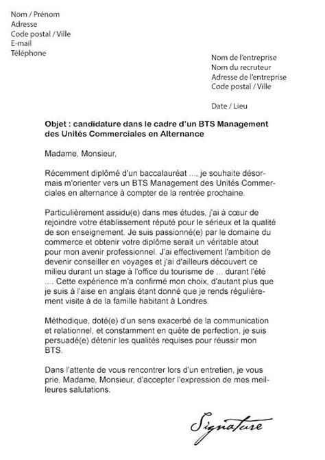 Lettre De Motivation Master Banque Alternance