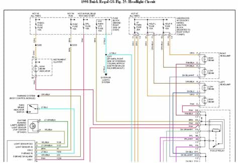 1998 Buick Century Headlight Wiring Diagram - Wiring Diagram
