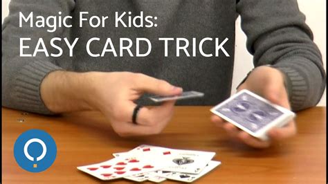 One of the best self working card tricks! Magic For Kids: Easy Card Trick - YouTube