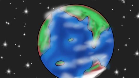 Earth And Space Digital Drawing Autodesk Sketchbook Awespire Designs