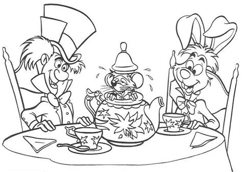 Free download 39 best quality mad hatter coloring pages at getdrawings. Teapot Coloring Pages - Coloring Home